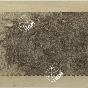 CARTA TOPOGRAFICA DEL REGNO LOMBARDO-VENETO COSTRUTTA SOPRA MISURE ASTRONOMICO-TRIGONOMETRICHE ED INCISA A MILANO NELL'ISTITUTO GEOGRAFICO MILITARE DELL'I.R. STATO MAGGIORE GENARALE AUSTRIACO PUBBLICATA NELL'ANNO - F2