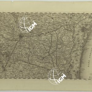 CARTA TOPOGRAFICA DEL REGNO LOMBARDO-VENETO COSTRUTTA SOPRA MISURE ASTRONOMICO-TRIGONOMETRICHE ED INCISA A MILANO NELL'ISTITUTO GEOGRAFICO MILITARE DELL'I.R. STATO MAGGIORE GENARALE AUSTRIACO PUBBLICATA NELL'ANNO - F.5