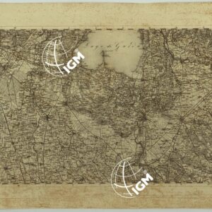 CARTA TOPOGRAFICA DEL REGNO LOMBARDO-VENETO COSTRUTTA SOPRA MISURE ASTRONOMICO-TRIGONOMETRICHE ED INCISA A MILANO NELL'ISTITUTO GEOGRAFICO MILITARE DELL'I.R. STATO MAGGIORE GENERALE AUSTRIACO - D.5