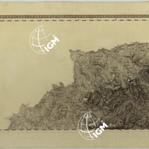 CARTA TOPOGRAFICA DEL REGNO LOMBARDO-VENETO COSTRUTTA SOPRA MISURE ASTRONOMICO-TRIGONOMETRICHE ED INCISA A MILANO NELL'ISTITUTO GEOGRAFICO MILITARE DELL'I.R. STATO MAGGIORE GENERALE AUSTRIACO - F.1
