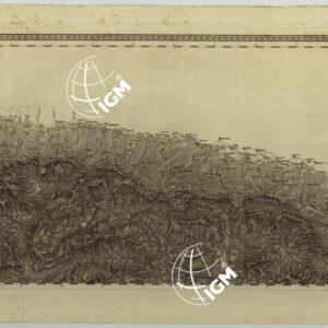 CARTA TOPOGRAFICA DEL REGNO LOMBARDO-VENETO COSTRUTTA SOPRA MISURE ASTRONOMICO-TRIGONOMETRICHE ED INCISA A MILANO NELL'ISTITUTO GEOGRAFICO MILITARE DELL'I.R. STATO MAGGIORE GENERALE AUSTRIACO - G.1