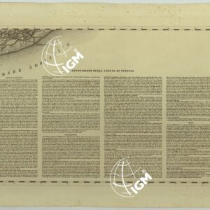 CARTA TOPOGRAFICA DEL REGNO LOMBARDO-VENETO COSTRUTTA SOPRA MISURE ASTRONOMICO-TRIGONOMETRICHE ED INCISA A MILANO NELL'ISTITUTO GEOGRAFICO MILITARE DELL'I.R. STATO MAGGIORE GENERALE AUSTRIACO - G.5
