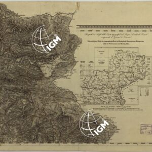 CARTA TOPOGRAFICA DEL REGNO LOMBARDO-VENETO COSTRUTTA SOPRA MISURE ASTRONOMICO-TRIGONOMETRICHE ED INCISA A MILANO NELL'ISTITUTO GEOGRAFICO MILITARE DELL'I.R. STATO MAGGIORE GENERALE AUSTRIACO - QUADRO D'UNIONE