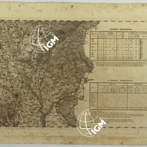 CARTA TOPOGRAFICA DEL REGNO LOMBARDO-VENETO COSTRUTTA SOPRA MISURE ASTRONOMICO-TRIGONOMETRICHE ED INCISA A MILANO NELL'ISTITUTO GEOGRAFICO MILITARE DELL'I.R. STATO MAGGIORE GENERALE AUSTRIACO - H3