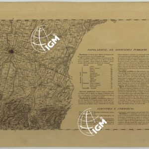 CARTA TOPOGRAFICA DEI DUCATI DI PARMA,PIACENZA E GUASTALLA LEVATA DIETRO MISURE TRIGONOMETRICHE NEGLI ANNI 1821-1822 SOTTO IL GOVERNO DI SUA MAESTA' L'ARCIDUCHESSA MARIA LUIGIA DISEGNATA ED INCISA IN MILANO NELL'ISTITUTO GEOGRAFICO MILITARE - F°VI