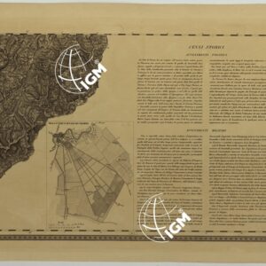 CARTA TOPOGRAFICA DEI DUCATI DI PARMA,PIACENZA E GUASTALLA LEVATA DIETRO MISURE TRIGONOMETRICHE NEGLI ANNI 1821-1822 SOTTO IL GOVERNO DI SUA MAESTA' L'ARCIDUCHESSA MARIA LUIGIA DISEGNATA ED INCISA IN MILANO NELL'ISTITUTO GEOGRAFICO MILITARE - F°IX