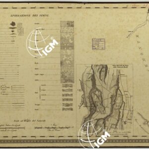 CARTA TOPOGRAFICA DEI DUCATI DI PARMA,PIACENZA E GUASTALLA LEVATA DIETRO MISURE TRIGONOMETRICHE NEGLI ANNI 1821-1822 SOTTO IL GOVERNO DI SUA MAESTA' L'ARCIDUCHESSA MARIA LUIGIA DISEGNATA ED INCISA IN MILANO NELL'ISTITUTO GEOGRAFICO MILITARE - F°VII