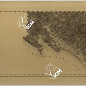 CARTA TOPOGRAFICA DEL DUCATO DI MODENA LEVATA DIETRO MISURE TRIGONOMETRICHE alla scala di 1 28,800 PER ORDINE DI SUA ALTEZZA REALE FRANCESCO IV ARCIDUCA D'AUSTRIA, DUCA DI MODENA DEL REGIO DUCALE CORPO DEL GENIO MILITARE ESTENSE - VII
