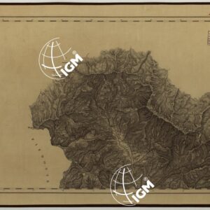 CARTA TOPOGRAFICA DEL DUCATO DI MODENA LEVATA DIETRO MISURE TRIGONOMETRICHE alla scala di 1 28,800 PER ORDINE DI SUA LATEZZA REALE FRANCESCO IV ARCIDUCA D'AUSTRIA, DUCA DI MODENA DEL REGIO DUCALE CORPO DEL GENIO MILITARE ESTENSE - IV
