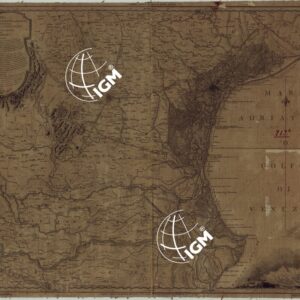 MAPPA DEL PADOVANO DEL POLESINE DI ROVIGO DEL DOGADO DELLA PARTE MERIDIONALE DEL VICENTINO DEL TREVIGIANO E DELLA PARTE SETTENTRIONALE DEL FERRARESE.