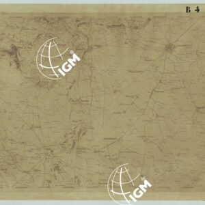CARTA DELLA PARTE CENTRALE DELL'ALTA ITALIA AUTOGRAFATA NELL'UFFICIO TOPOGRAFICO DEL CORPO REALE DELLO STATO MAGGIORE TORINO 1859 - B.4