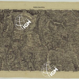 CARTA DELLA PARTE CENTRALE DELL'ALTA ITALIA AUTOGRAFATA NELL'UFFICIO TOPOGRAFICO DEL CORPO REALE DELLO STATO MAGGIORE TORINO 1859 - FOG.C.II.  BADIA CALAVENA