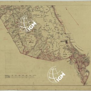 CARTA TOPOGRAFICA DELLA LAGUNA VENETA ALLA DI 1 A 50.000 - FOGLIO 3