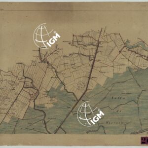 CARTA TOPOGRAFICA DELLA LAGUNA DI VENEZIA SCALA DI 1 A 20.000 - FOG. 2 VALLE DI MARCASA
