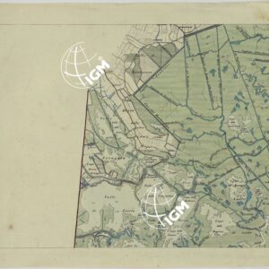 CARTA TOPOGRAFICA DELLA LAGUNA DI VENEZIA SCALA DI 1 A 20.000 - FOG. 12 VALLE AVERTO
