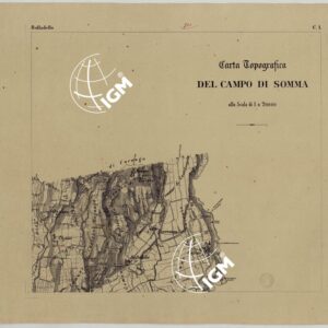 CARTA TOPOGRAFICA DEL CAMPO DI SOMMA TAV. C.1 - BOLLADELLO