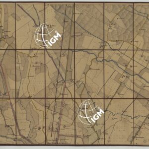 CARTA DEI DINTORNI DI MANTOVA ALLA SCALA DI 1 AL 10.000 - FOGLIO 2