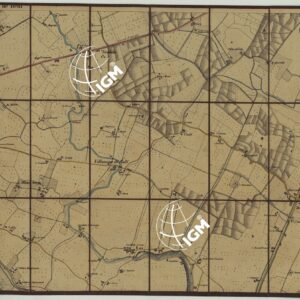 CARTA DEI DINTORNI DI MANTOVA ALLA SCALA DI 1 AL 10.000 - FOGLIO 6