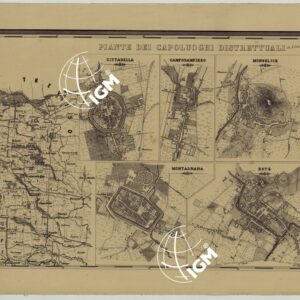 CARTA IDROGRAFICA STRADALE AMMINISTRATIVA CONSORZIALE DELLA PROVINCIA DI PADOVA E DEI TERRENI CHE SI ESTENDANO FINO ALLA SINISTRA SPONDA DEL FIUME ADIGE E LA LAGUNA DI CHIOGGIA. II EDIZIONE RIDOTTA ALLA SCALA DI 1 50.000. -TAVOLA III