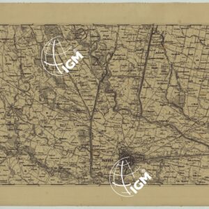 CARTA IDROGRAFICA STRADALE AMMINISTRATIVA CONSORZIALE DELLA PROVINCIA DI PADOVA E DEI TERRENI CHE SI ESTENDANO FINO ALLA SINISTRA SPONDA DEL FIUME ADIGE E LA LAGUNA DI CHIOGGIA. II EDIZIONE RIDOTTA ALLA SCALA DI 1 50.000. -TAVOLA V