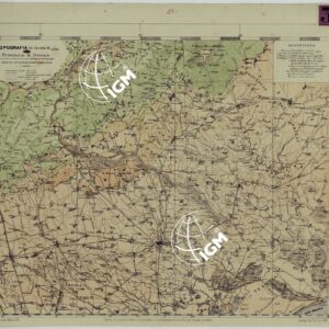 TOPOGRAFIA DELLA PROVINCIA DI TREVISO PER OPERA DELL'ING. ARCH. CIV. D'AGOSTINO CASSINIS MEDIANTE LA FOTOGRAFIA DALLA CARTE DELL'ISTITUTO GEOG. MILIT. DI VIENNA TRADOTTA IN SCALA DI 1 43,200 E RETTIFICATA SECONDO LE VARIAZIONI AVVENUTE FINO AL 1876.