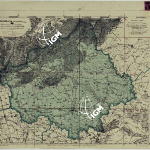 TOPOGRAFIA DELLA PROVINCIA DI TREVISO PER OPERA DELL'ING. ARCH. CIV. D'AGOSTINO CASSINIS MEDIANTE LA FOTOGRAFIA DALLA CARTE DELL'ISTITUTO GEOG. MILIT. DI VIENNA TRADOTTA IN SCALA DI 1 43,200 E RETTIFICATA SECONDO LE VARIAZIONI AVVENUTE FINO AL 1876.