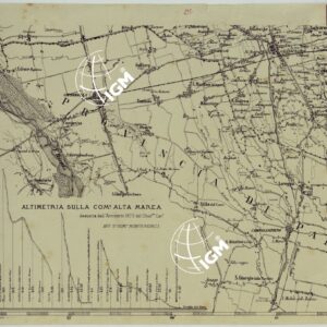 TOPOGRAFIA DELLA PROVINCIA DI TREVISO PER OPERA DELL'ING. ARCH. CIV. D'AGOSTINO CASSINIS MEDIANTE LA FOTOGRAFIA DALLA CARTE DELL'ISTITUTO GEOG. MILIT. DI VIENNA TRADOTTA IN SCALA DI 1 43,200 E RETTIFICATA SECONDO LE VARIAZIONI AVVENUTE FINO AL 1876.