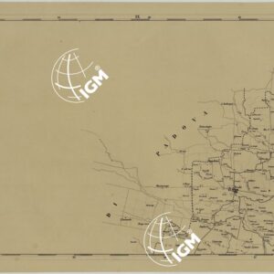 CARTA COROGRAFICA DELLA PROVINCIA DI VENEZIA PUBBLICATA A CURA DELLA DEPUTAZIONE PROVINCIALE -TAVOLA IX