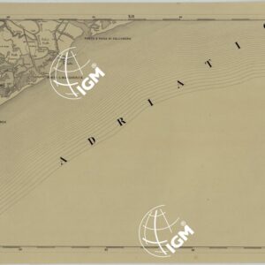 CARTA COROGRAFICA DELLA PROVINCIA DI VENEZIA PUBBLICATA A CURA DELLA DEPUTAZIONE PROVINCIALE -TAVOLA XII