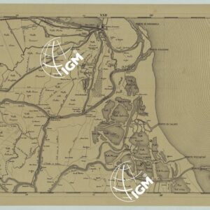 CARTA COROGRAFICA DELLA PROVINCIA DI VENEZIA PUBBLICATA A CURA DELLA DEPUTAZIONE PROVINCIALE -TAVOLA XXII