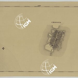 CARTA COROGRAFICA DELLA PROVINCIA DI VENEZIA PUBBLICATA A CURA DELLA DEPUTAZIONE PROVINCIALE -TAVOLA XXIII