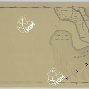 CARTA COROGRAFICA DELLA PROVINCIA DI VENEZIA PUBBLICATA A CURA DELLA DEPUTAZIONE PROVINCIALE -TAVOLA XXX