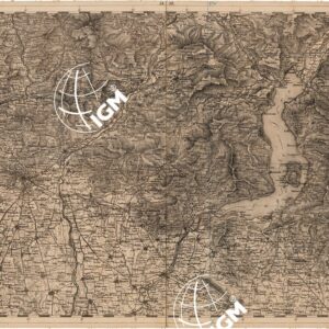 CARTA DEL LOMBARDO VENETO E ITALIA CENTRALE - FOGLIO C.4. BERGAMO