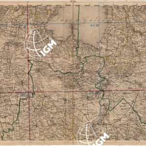 CARTA DEL LOMBARDO VENETO E ITALIA CENTRALE - FOGLIO D.5. CASTIGLIONE DELLE STIVIERE