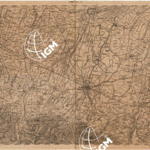 CARTA DEL LOMBARDO VENETO E ITALIA CENTRALE - FOGLIO D.7. PARMA - REGGIO