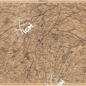 CARTA DEL LOMBARDO VENETO E ITALIA CENTRALE - FOGLIO E.7. FERRARA