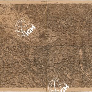 CARTA DEL LOMBARDO VENETO E ITALIA CENTRALE - FOGLIO E.10. FIRENZE