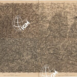 CARTA DEL LOMBARDO VENETO E ITALIA CENTRALE - FOGLIO F.9.