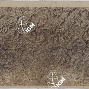 CARTA AMMINISTRATIVA DEL REGNO D'ITALIA CO' SUOI STABILIMENTI POLITICI, MILITARI, CIVILI, E RELIGIOSI E CON UNA PARTE DEGLI STATI LIMITROFI. COSTRUTTA NEL DEPOSITO DELLA GUERRA  PER ORDINE DEL MINISTRO DELLA GUERRA E MARINA NELL'ANNO MDCCCXI -TAVOLA I