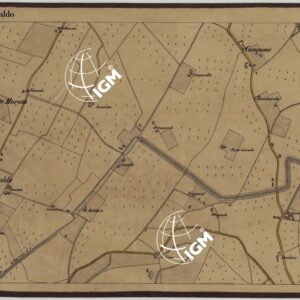 CARTA DEI DINTORNI DI BORGOFORTE ALLA SCALA DI 1 AL 10.000 - Foglio 3 - S. Gattaldo