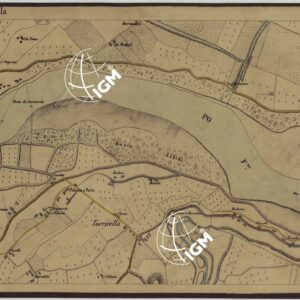 CARTA DEI DINTORNI DI BORGOFORTE ALLA SCALA DI 1 AL 10.000 - Foglio 4 - Torricella