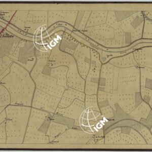 CARTA DEI DINTORNI DI BORGOFORTE ALLA SCALA DI 1 AL 10.000 - Foglio 8 - Sailetto