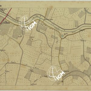 CARTA DEI DINTORNI DI BORGOFORTE ALLA SCALA DI 1 AL 10.000 - Foglio 8 - Sailetto