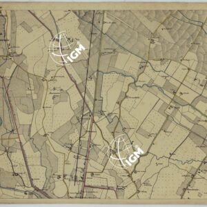 CARTA DEI DINTORNI DI MANTOVA ALLA SCALA DI 1 AL 10.000 - Foglio 2 - Drasso