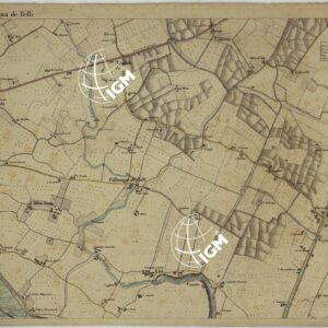 CARTA DEI DINTORNI DI MANTOVA ALLA SCALA DI 1 AL 10.000 - Foglio 6 - Villanova de Belli