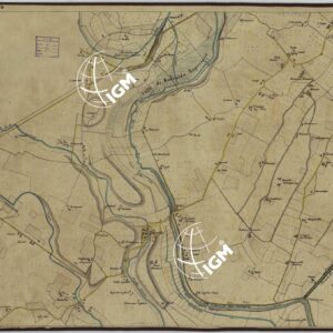 CARTA DEI DINTORNI DI MANTOVA ALLA SCALA DI 1 AL 10.000 - Foglio 7 - Buscoldo