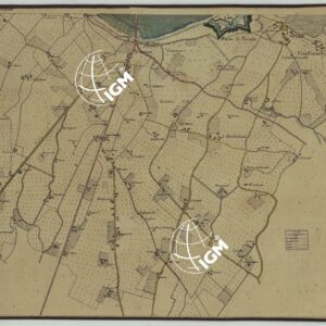 CARTA DEI DINTORNI DI MANTOVA ALLA SCALA DI 1 AL 10.000 - Foglio 8 - Forte di Pietole