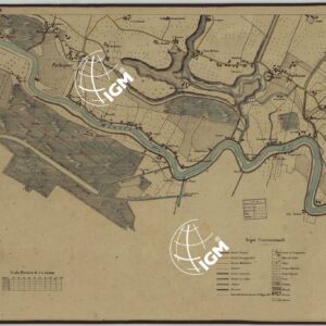 CARTA DEI DINTORNI DI MANTOVA ALLA SCALA DI 1 AL 10.000 - Foglio 9 - Formigosa