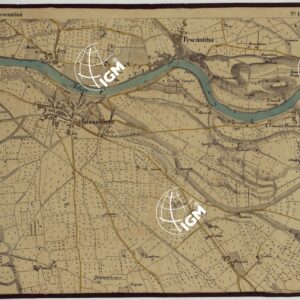 CARTA DEI DINTORNI DI RIVOLI E PASTRENGO ALLA SCALA DI 1 AL 10.000 - FOGLIO 15 PESCANTINA