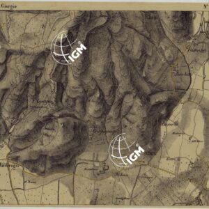 CARTA DEI DINTORNI DI RIVOLI E PASTRENGO ALLA SCALA DI 1 AL 10.000 - FOGLIO 9 S. GIORGIO